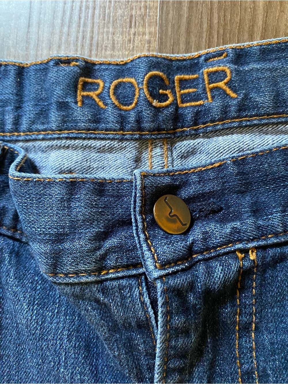Kimes Ranch Men's Dark Blue Bootcut Jeans - Picture 3 of 7